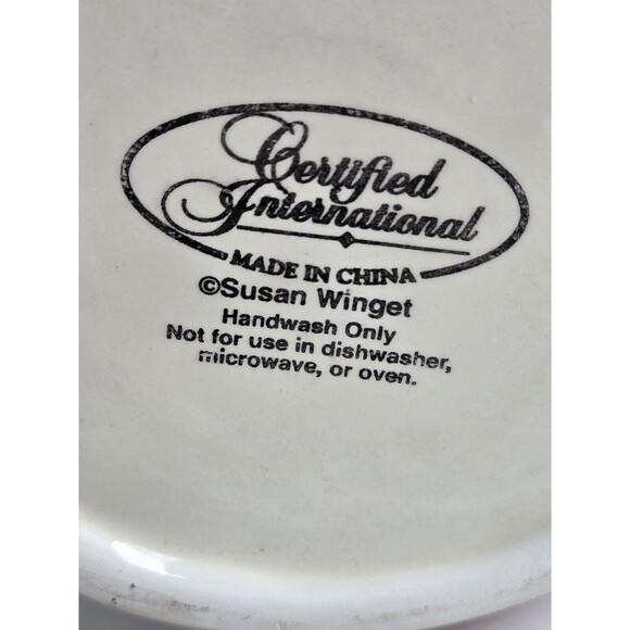 Susan Winget Mug Christmas Certified International 3D Ceramic Tree Fireplace Cup - Picture 12 of 16